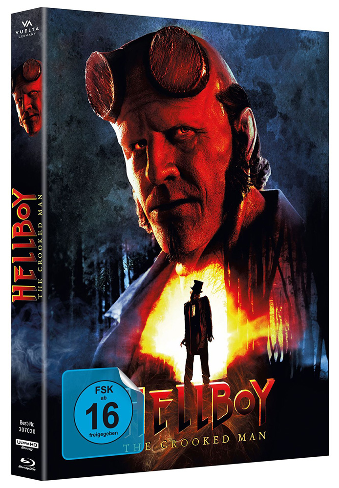 HELLBOY: THE CROOKED MAN (4K UHD+Blu-Ray) - Cover B - Mediabook - Limited 666 Edition