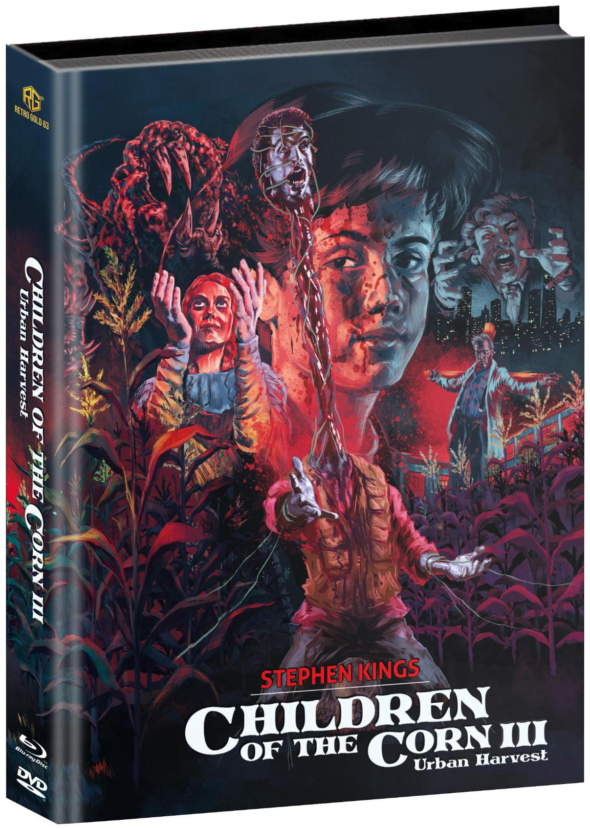 KINDER DES ZORNS 3 (Blu-Ray+DVD) - Mediabook (Wattiert) - Limited 200 Edition