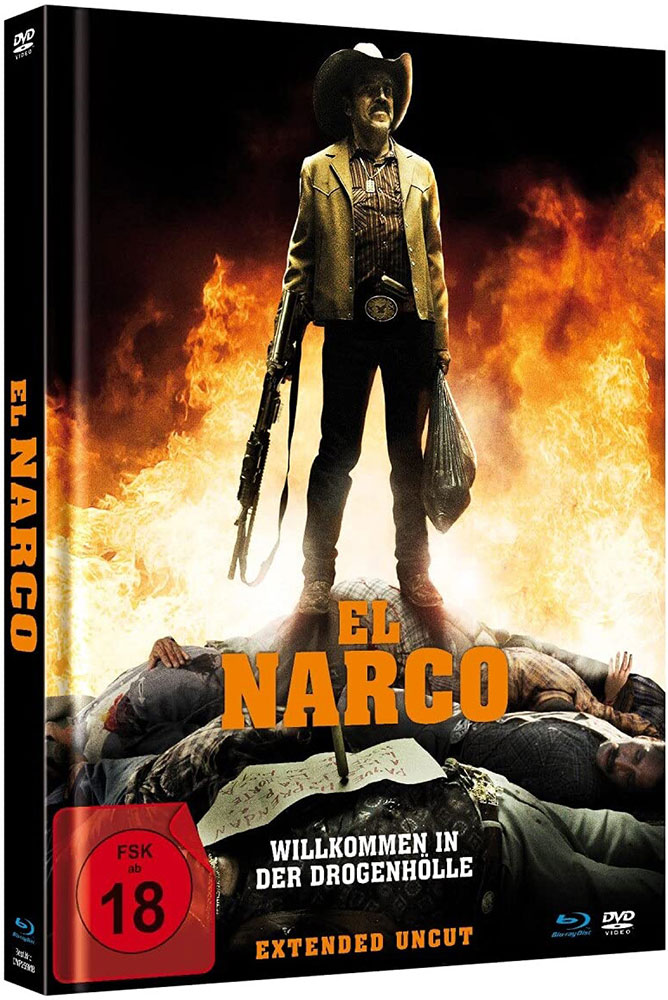 EL NARCO - WILLKOMMEN IN DER DROGENHÖLLE (Blu-Ray+DVD) - Mediabook - Extended Uncut