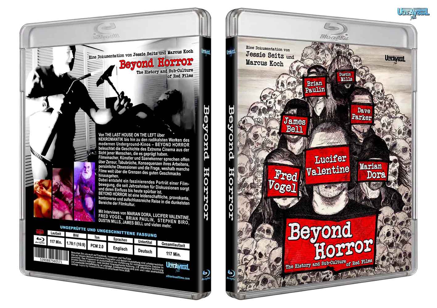 BEYOND HORROR: THE HISTORY AND SUB-CULTURE OF RED FILMS (Blu-Ray)