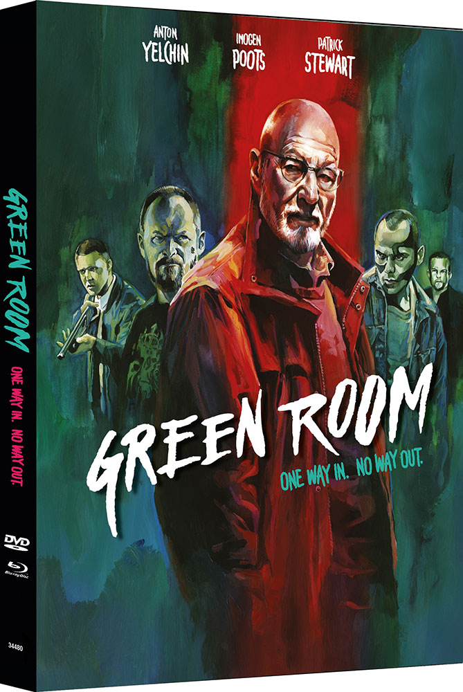GREEN ROOM (Blu-Ray+DVD) - Cover B - Mediabook - Limited 333 Edition