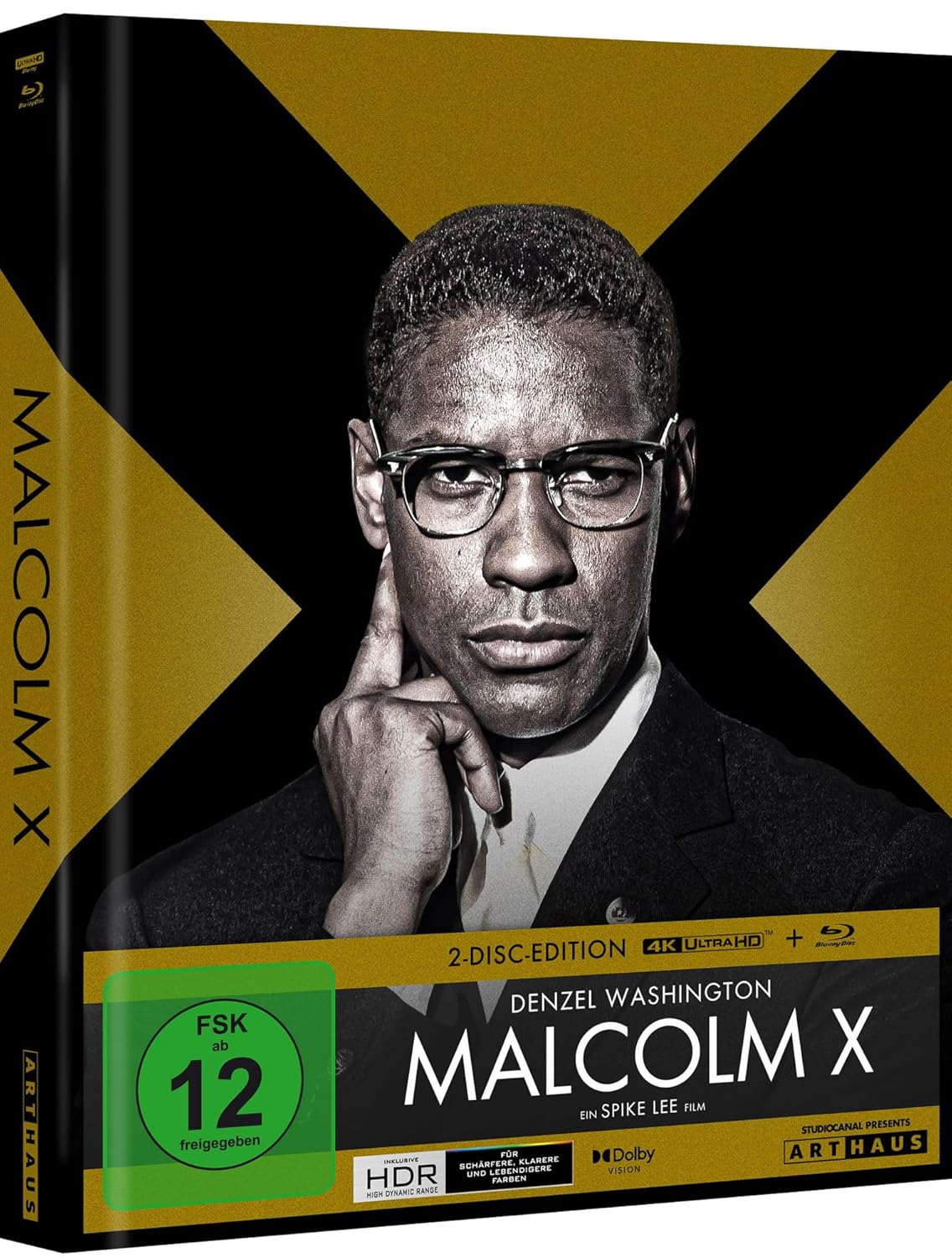 MALCOLM X (4K UHD+Blu-Ray) - Mediabook - Limited Edition