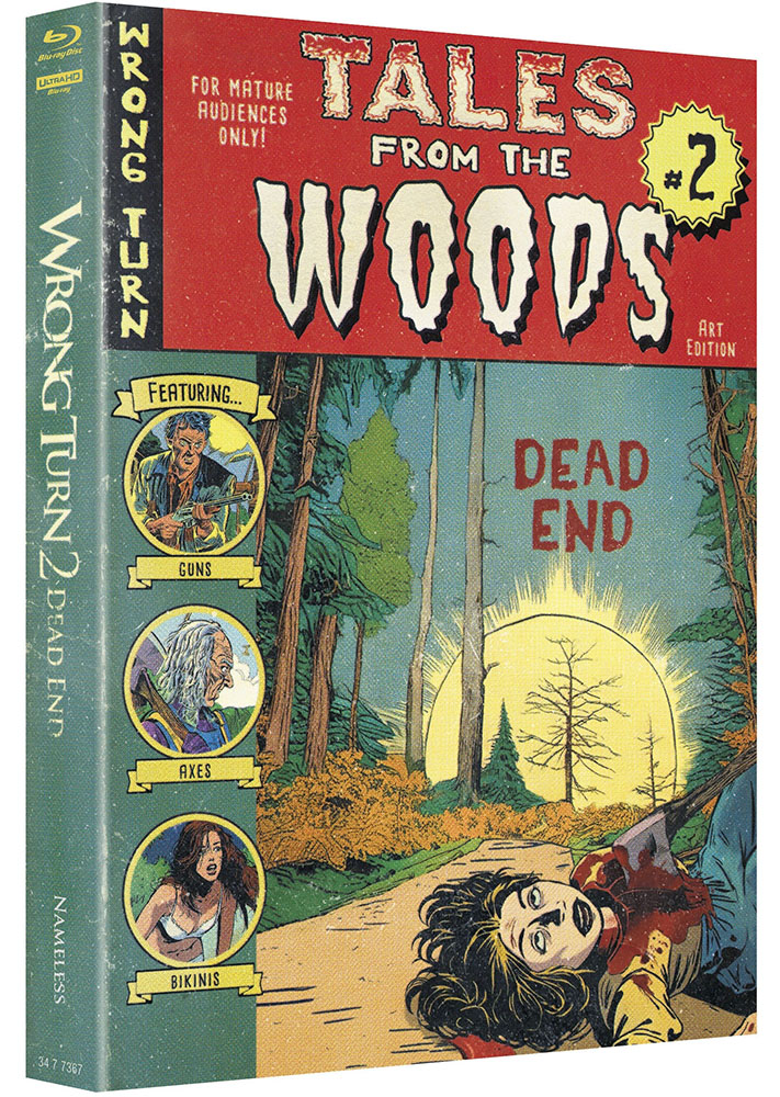 WRONG TURN 2 - DEAD END (4K UHD+Blu-Ray) - Cover D - Mediabook - Limited 333 Edition