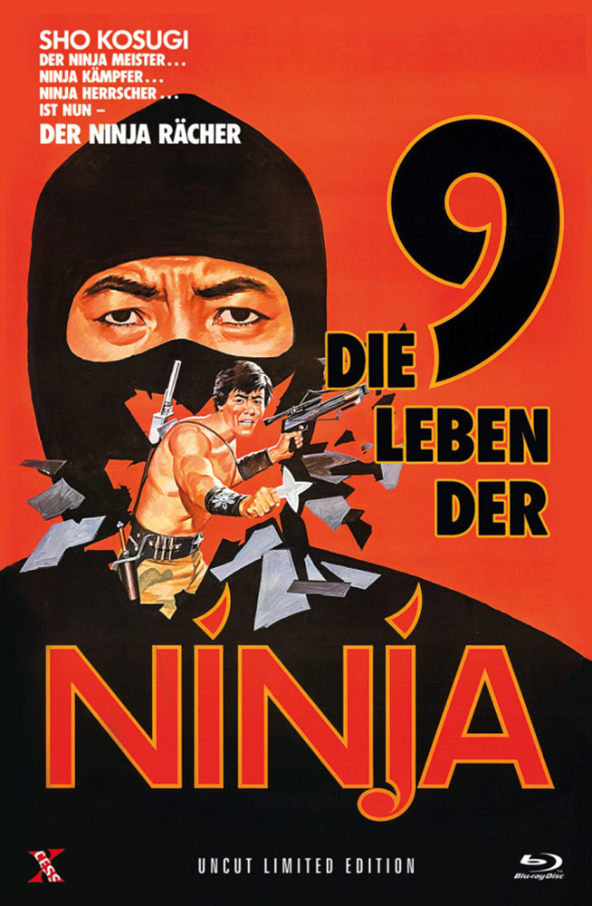 9 LEBEN DER NINJA, DIE (Blu-Ray) - große Hartbox - Limited 66 Edition