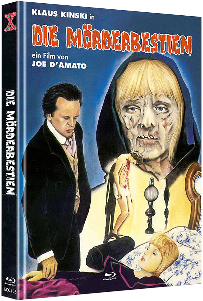 MÖRDERBESTIEN, DIE (Blu-Ray+DVD) - Cover C - Mediabook - Limited 333 Edition - Joe D'Amato