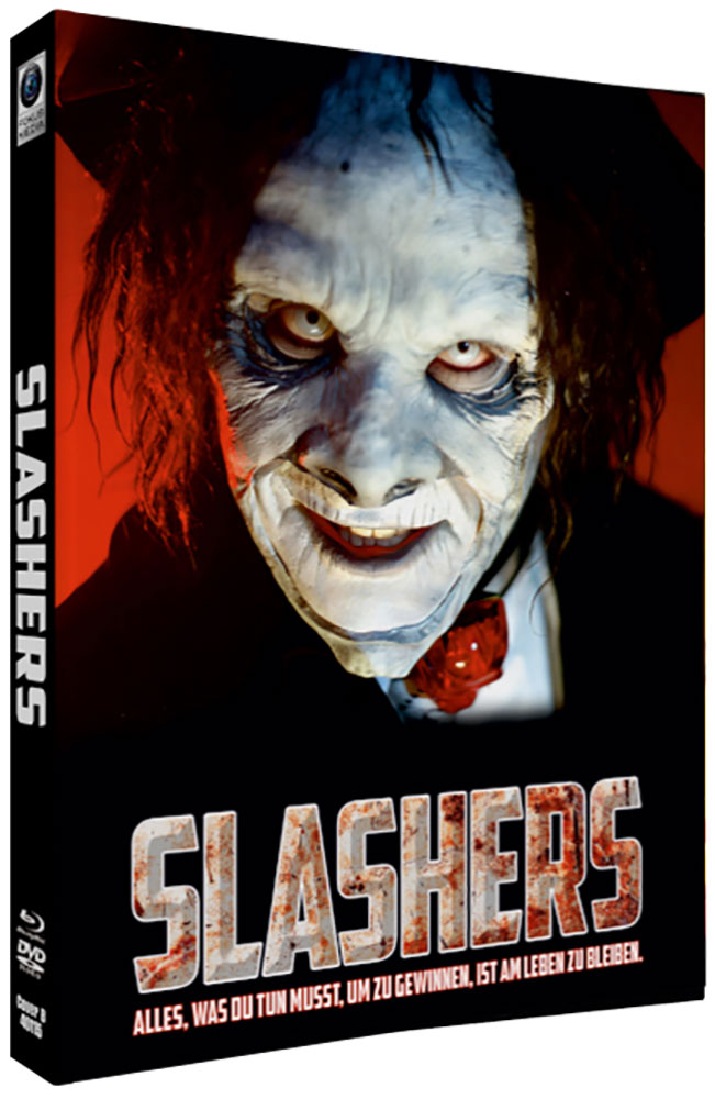 SLASHERS (Blu-Ray+DVD) - Cover B - Mediabook - Limited 222 Edition