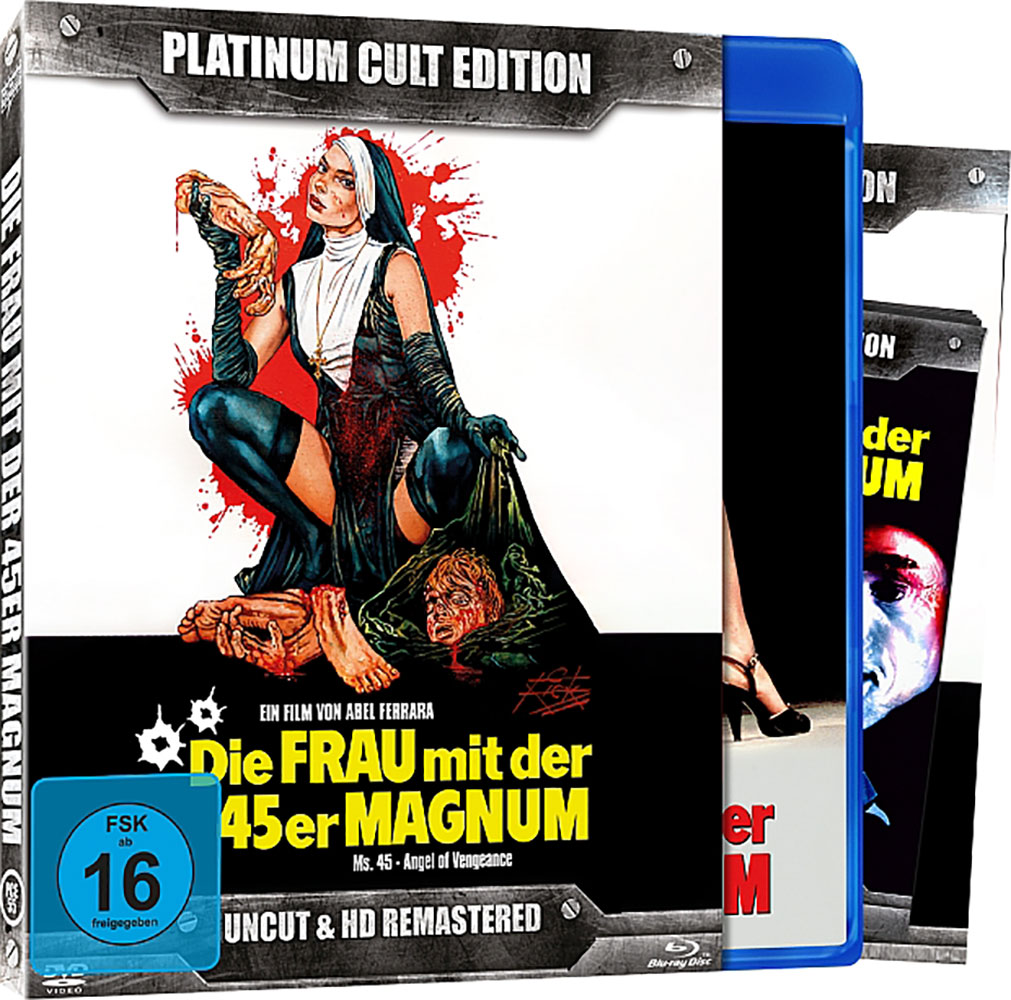 FRAU MIT DER 45er MAGNUM, DIE (Blu-Ray+DVD) - Platinum Cult Edition - Limited 500 Edition