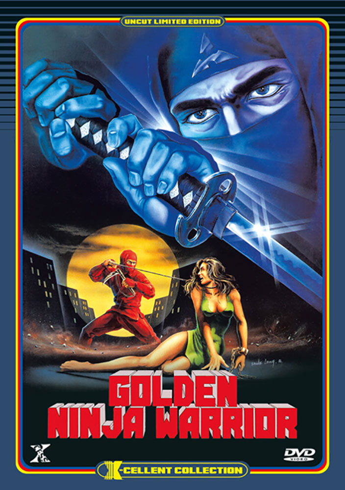 GOLDEN NINJA WARRIOR - kleine Hartbox - Uncut