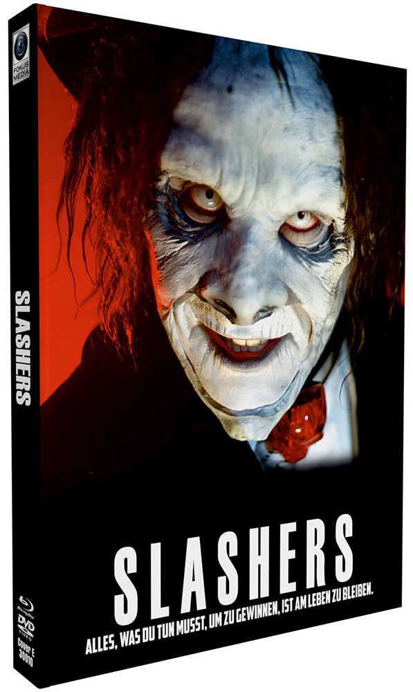 SLASHERS (Blu-Ray+DVD) - Cover E - Mediabook (Wattiert) - Limited 111 Edition
