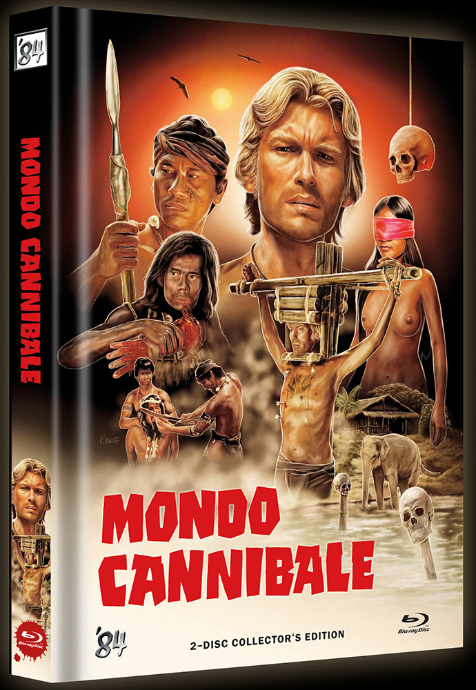 MONDO CANNIBALE (Blu-Ray+DVD) - Cover A - Mediabook - Limited Edition