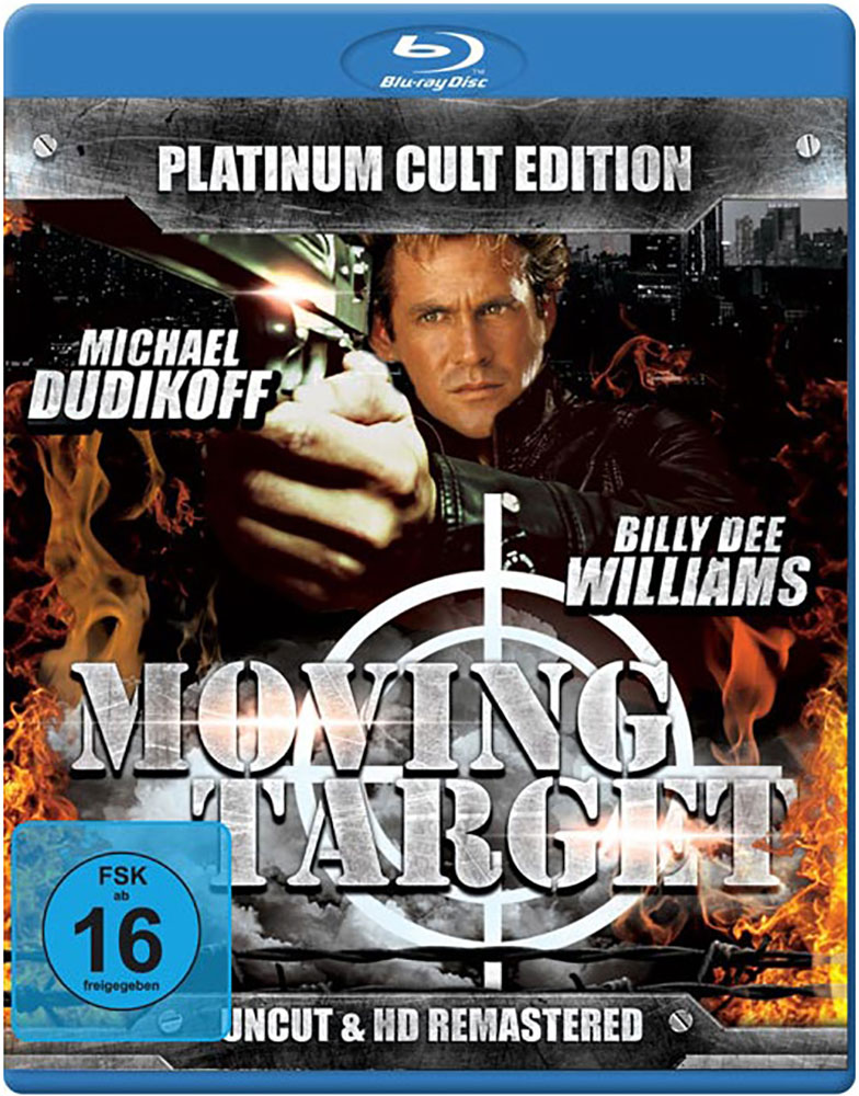 MOVING TARGET (Blu-Ray) - Platinum Cult Edition - Uncut