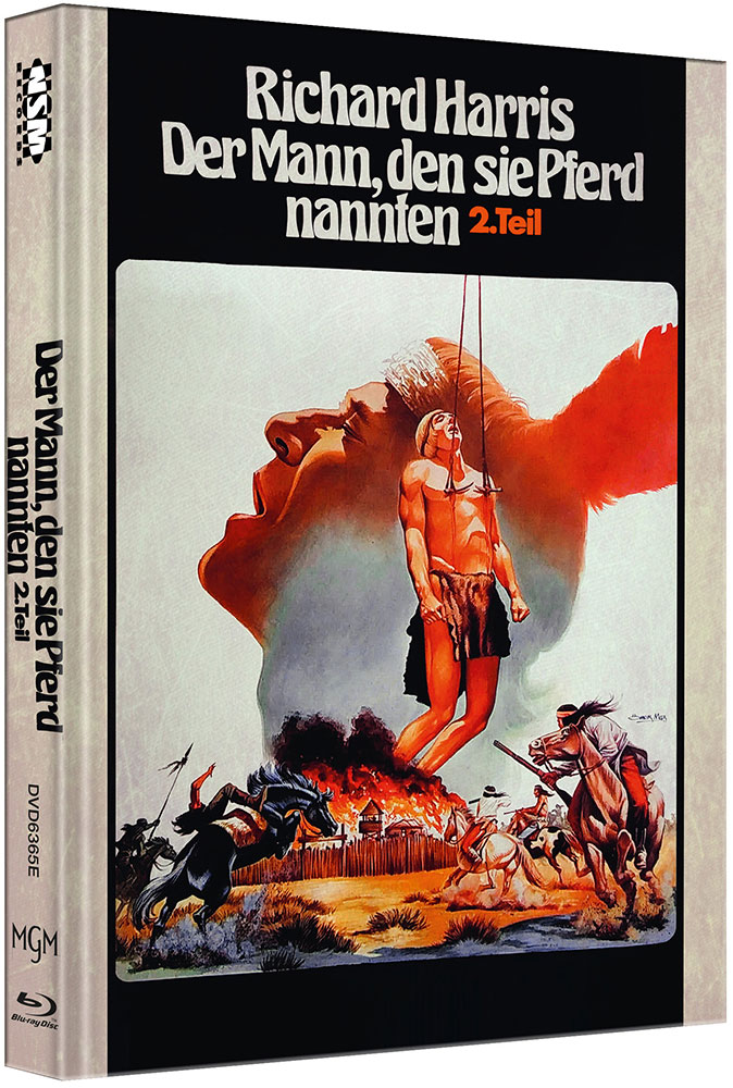 MANN, DEN SIE PFERD NANNTEN, DER - 2. Teil (Blu-Ray+DVD) - Cover E - Mediabook - Limited 222 Edition