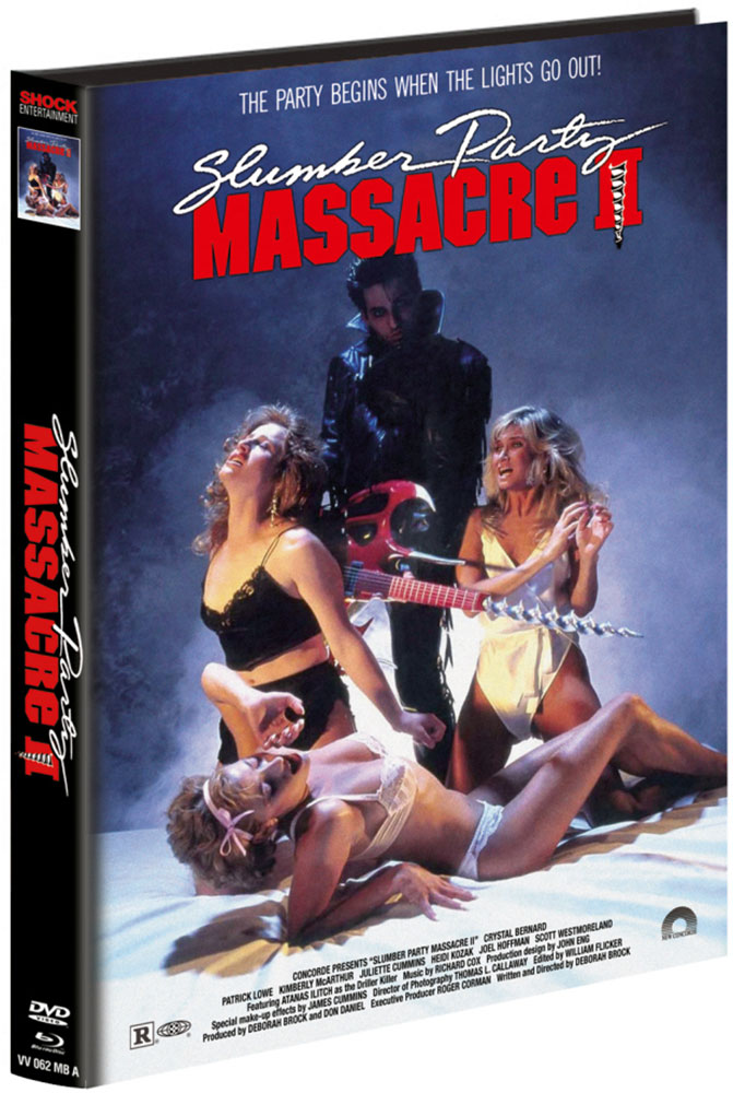 SLUMBER PARTY MASSACRE 2 (Blu-Ray+DVD) - Cover A - Mediabook - Limited 555 Edition