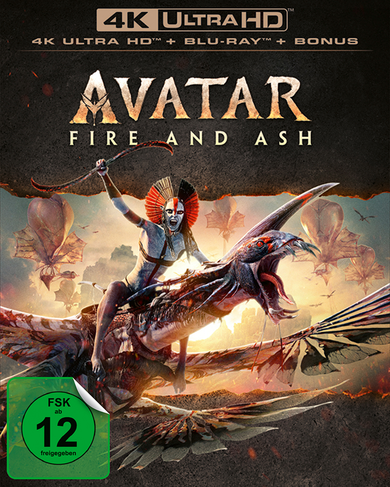AVATAR: FIRE AND ASH (4 UHD+2Blu-Rays)