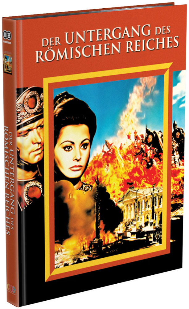 UNTERGANG DES RÖMISCHEN REICHES, DER (Blu-Ray+DVD) - Cover B - Mediabook - Limited 500 Edition