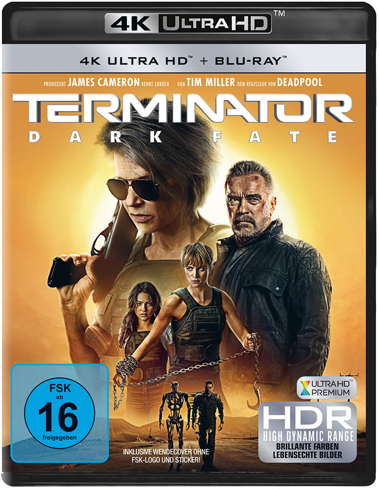 TERMINATOR - DARK FATE (4K UHD+Blu-Ray)