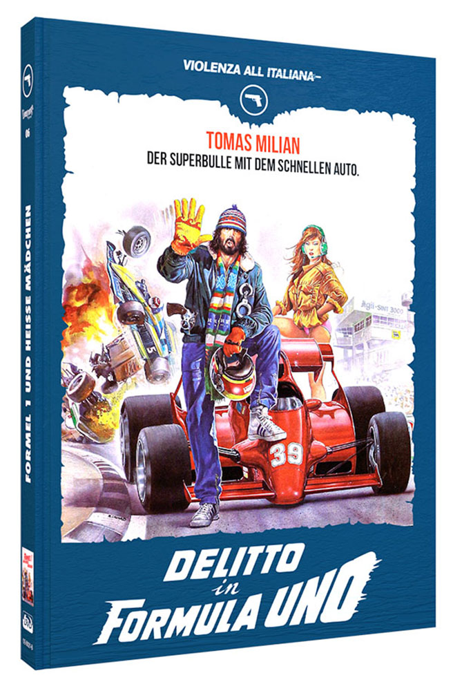 FORMEL 1 UND HEISSE MÄDCHEN (Blu-Ray+DVD) - Cover B - Mediabook - Limited 150 Edition