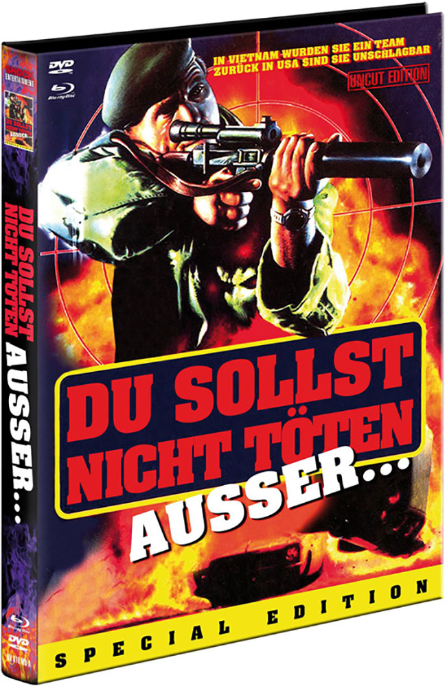 DU SOLLST NICHT TÖTEN AUSSER… (THOU SHALT NOT KILL... EXCEPT) (Blu-Ray+DVD) - Cover A - Mediabook