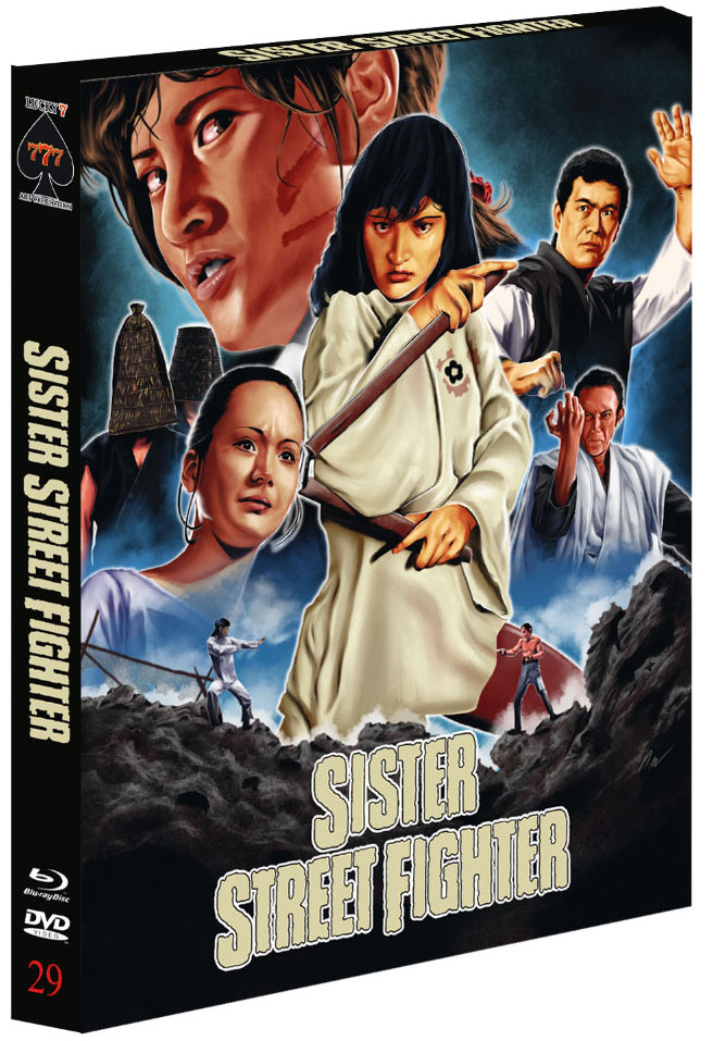 SISTER STREET FIGHTER (Blu-Ray+DVD) - Limited 777 Edition - Uncut - Art Collection