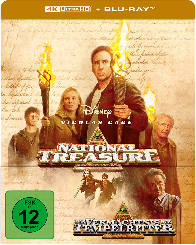 VERMÄCHTNIS DER TEMPELRITTER, DAS (4K UHD+Blu-Ray) - SteelBook - Limited Edition
