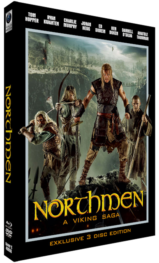 NORTHMEN - A VIKING SAGA (2Blu-Ray+DVD) - Cover C - Mediabook - Limited 77 Edition