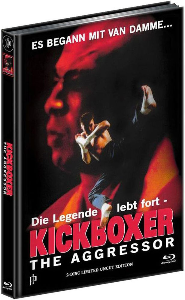 KICKBOXER 4 - THE AGGRESSOR (Blu-Ray+DVD) - Cover A - Mediabook - Limited 250 Edition