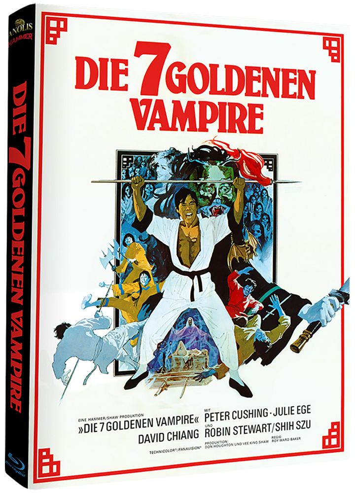 7 GOLDENEN VAMPIRE, DIE (Blu-Ray) - Cover A - Mediabook - Limited Edition
