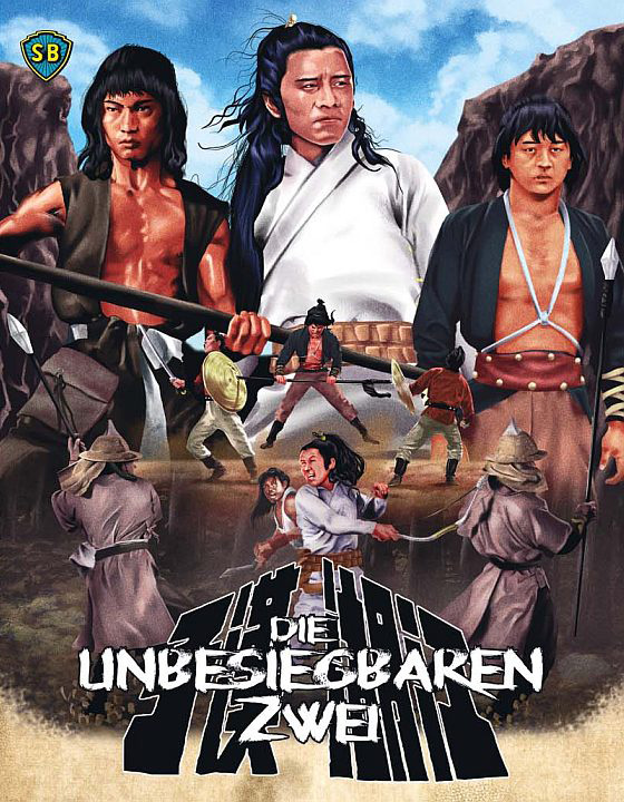 UNBESIEGBAREN ZWEI, DIE (Blu-Ray+DVD) - Display Edition - Limited 77 Edition - Uncut