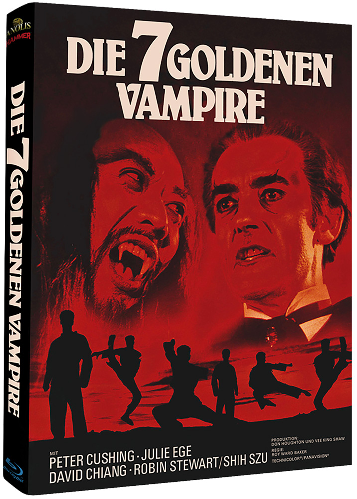 7 GOLDENEN VAMPIRE, DIE (Blu-Ray) - Cover B - Mediabook - Limited Edition