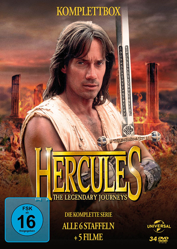 HERCULES - Die komplette Serie (6 Staffeln + 5 Filme) (34DVD)