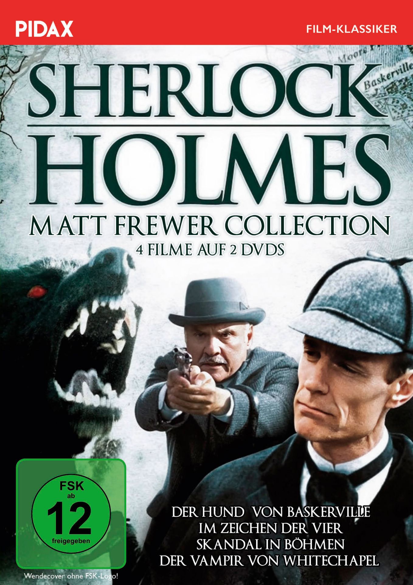 SHERLOCK HOLMES - MATT FREWER COLLECTION (4 Filme) (2DVD)