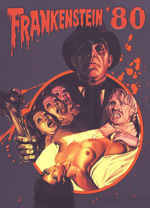 FRANKENSTEIN 80 (Blu-Ray+DVD) - Cover D - Mediabook - Limited 200 Edition - Uncut