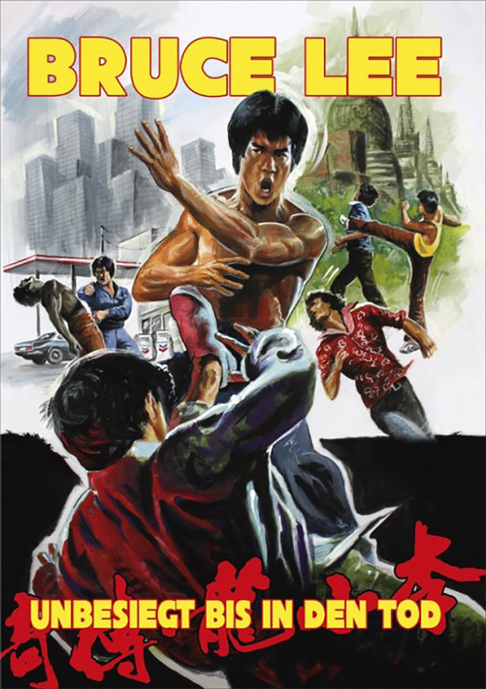 BRUCE LEE - UNBESIEGT BIS IN DEN TOD - Cover B - kleine Hartbox