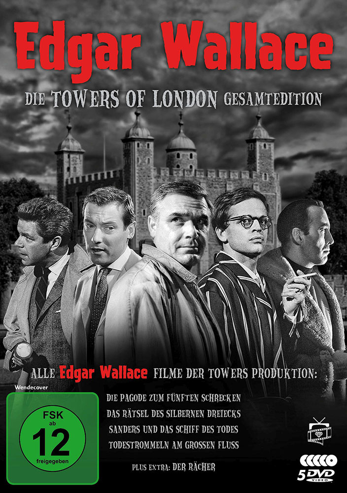 EDGAR WALLACE - DIE TOWERS OF LONDON GESAMTEDITION (5DVD)