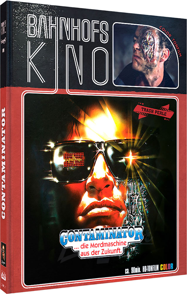 CONTAMINATOR (Blu-Ray+DVD) - Cover A - Mediabook - Limited 333 Edition