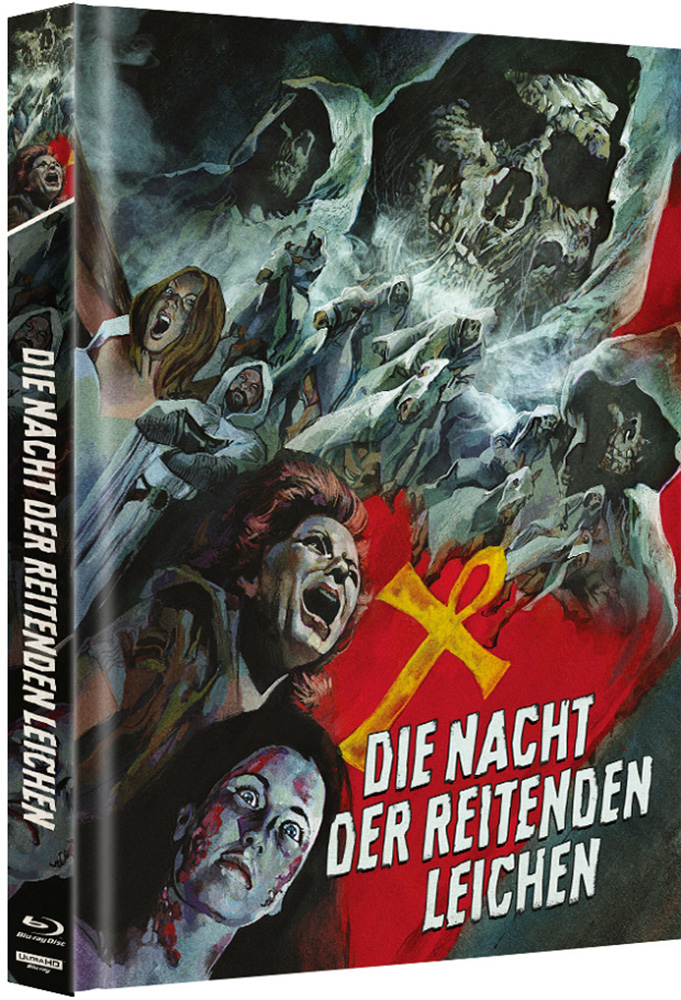 NACHT DER REITENDEN LEICHEN, DIE (4K UHD+Blu-Ray) - Cover C - Mediabook - Limited 500 Edition