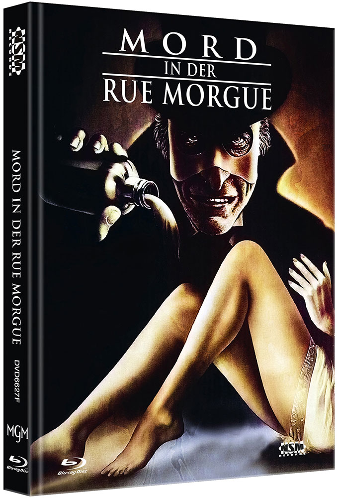 MORD IN DER RUE MORGUE (Blu-Ray+DVD) - Cover F - Mediabook - Limited 99 Edition
