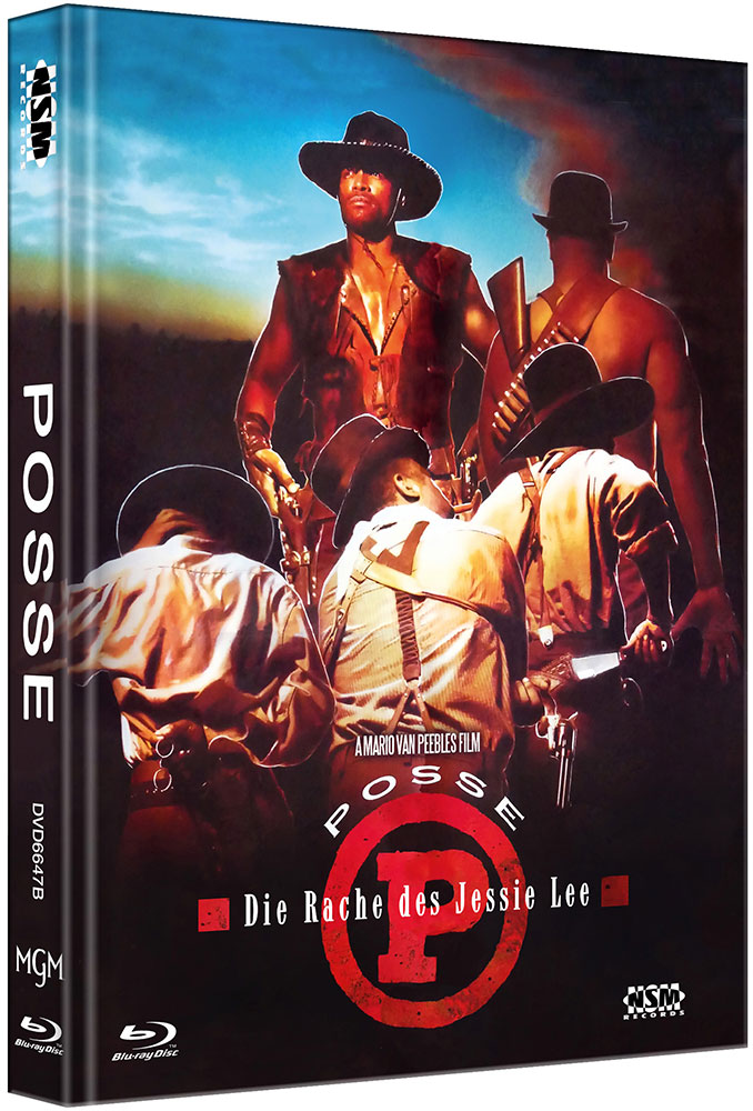 POSSE - DIE RACHE DES JESSIE LEE (Blu-Ray+DVD) - Cover B - Mediabook - Limited 111 Edition - Uncut
