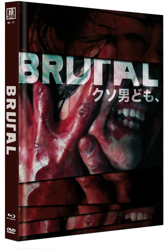 BRUTAL (OmU) (Blu-Ray+DVD) - Cover B - Mediabook - Limited 250 Edition