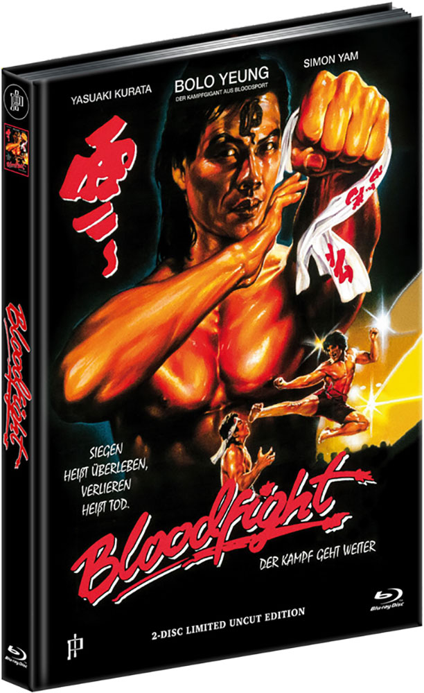 BLOODFIGHT 1 (Blu-Ray+DVD) - Cover A - Limited 250 Edition - Mediabook