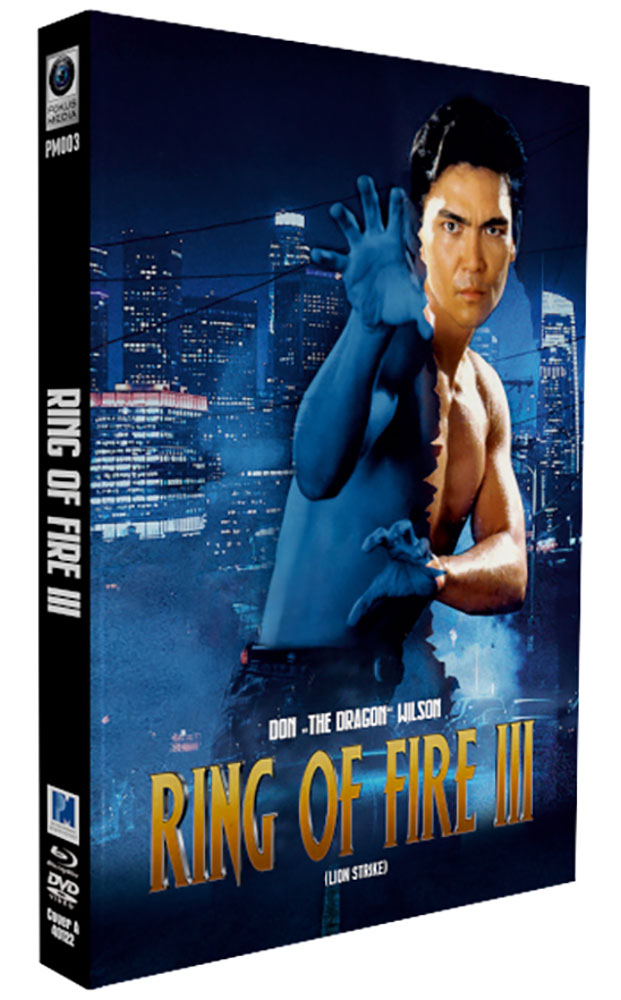 RING OF FIRE 3 - LION STRIKE (Blu-Ray+DVD) - Cover A - Mediabook - Limited 222 Edition