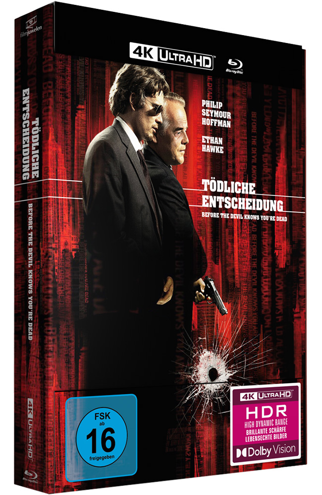 TÖDLICHE ENTSCHEIDUNG (BEFORE THE DEVIL KNOWS YOU'RE DEAD) (4K UHD+Blu-Ray) - Mediabook - Limited Edition