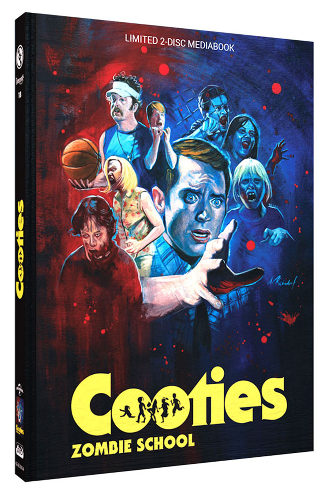 COOTIES (Blu-Ray+DVD) - Cover A - Mediabook - Limited 250 Edition
