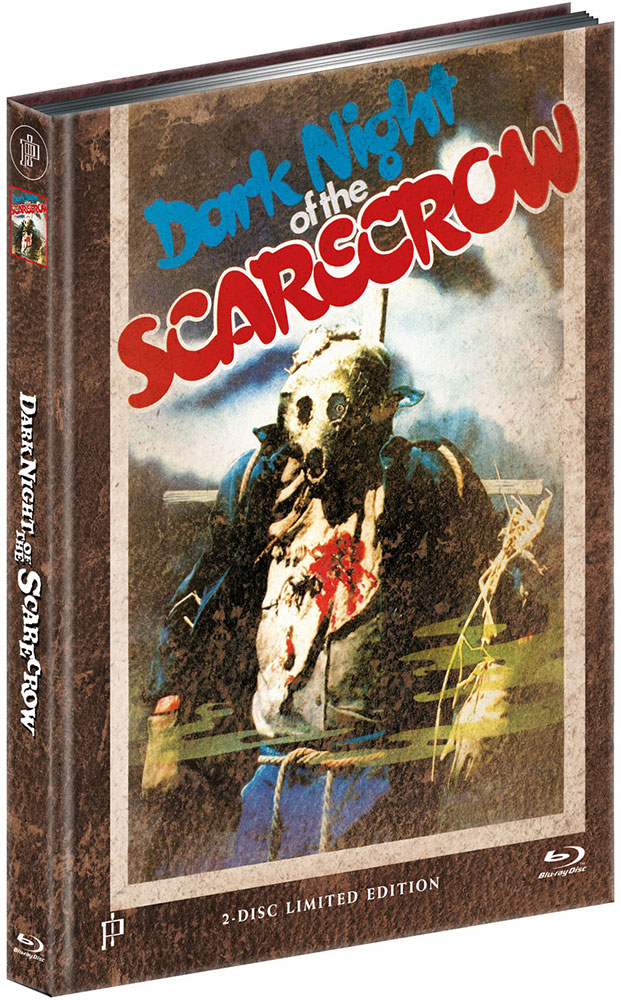 DARK NIGHT OF THE SCARECROW (Blu-Ray+DVD) - Cover C - Mediabook - Limited 333 Edition - Uncut