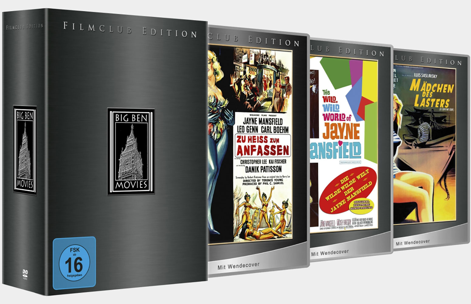 FILMCLUB BOX #01 - SEXBOMBEN (3DVD)