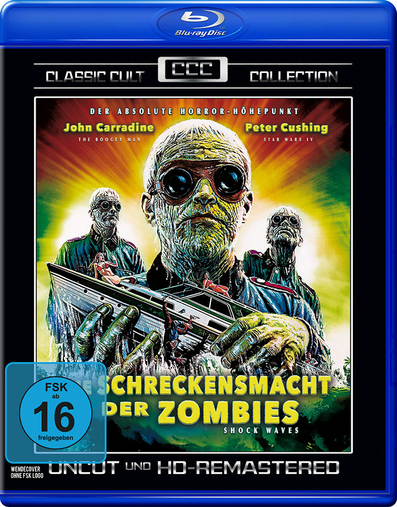 SHOCK WAVES - DIE SCHRECKENSMACHT DER ZOMBIES (Blu-Ray) - Uncut - Classic Cult Collection