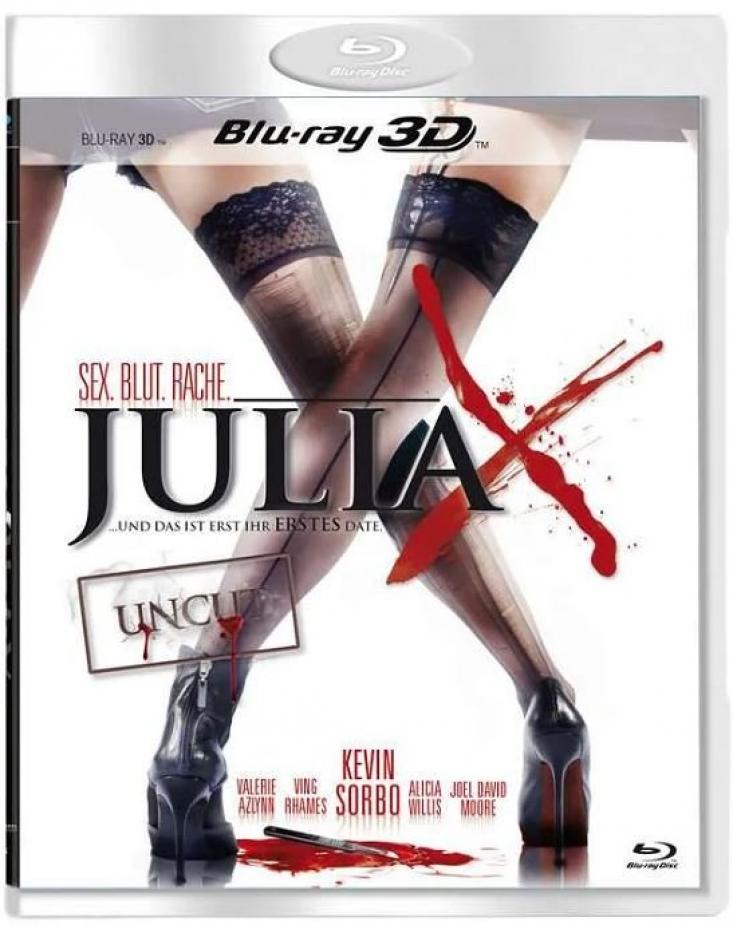 JULIA X (Blu-Ray 3D) - 2D & 3D Version - Uncut
