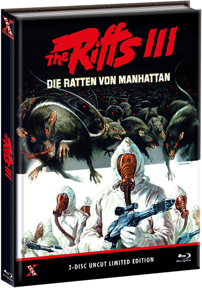 RIFFS 3, THE - DIE RATTEN VON MANHATTAN (Blu-Ray+DVD) - Cover B - Mediabook - Limited 333 Edition - Uncut
