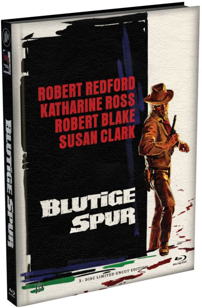 BLUTIGE SPUR (Blu-Ray) - Mediabook (Wattiert) - Limited 149 Edition