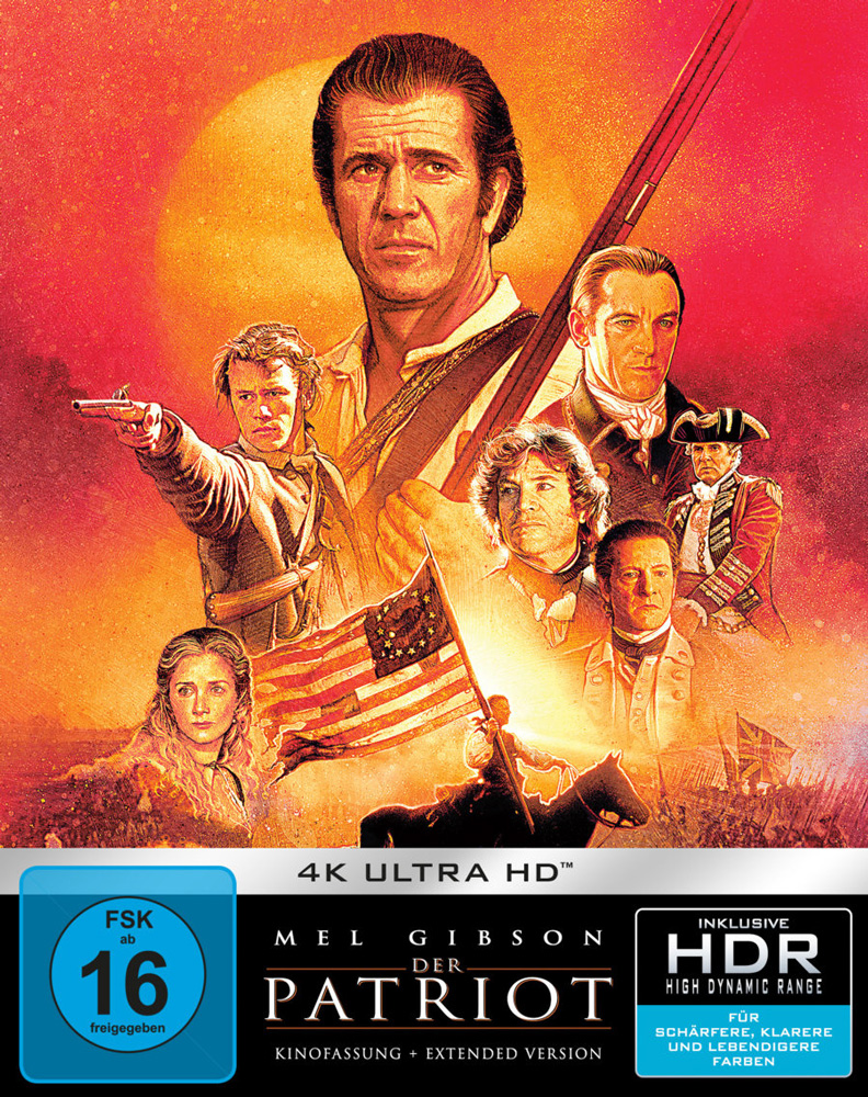 PATRIOT, DER (4K UHD) (2Discs) - Extended Version & Kinofassung - Limited SteelBook Edition